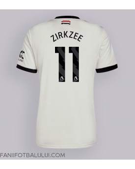 Manchester United Joshua Zirkzee #11 Tricou Fotbal Replică 2024-25 Barbati Treilea